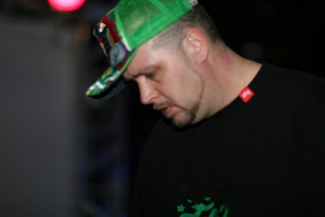 Green Hat Man