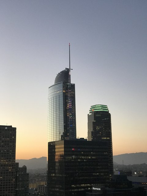 Los Angeles Cityscape at Sunset