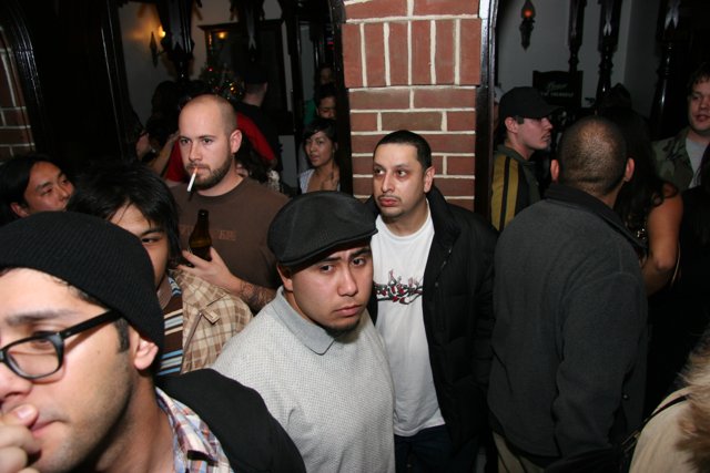Crowded Nightlife at the Urban Pub