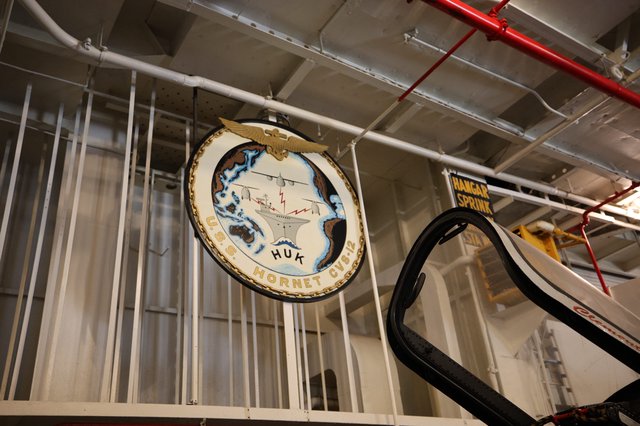 USS Hornet Museum Naval Aviation Display