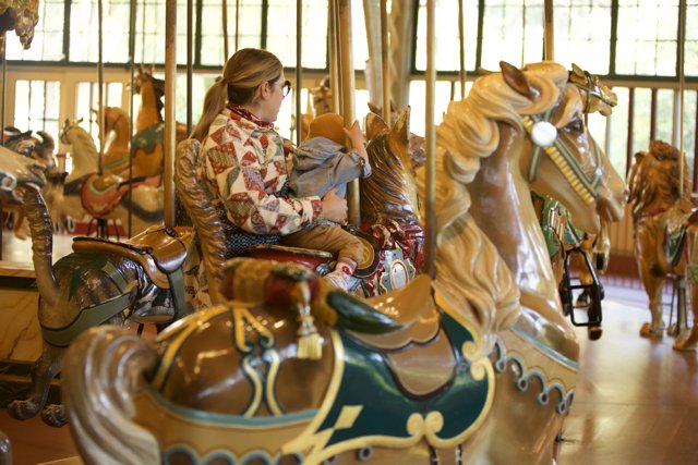 Carousel Ride at the SF Zoo