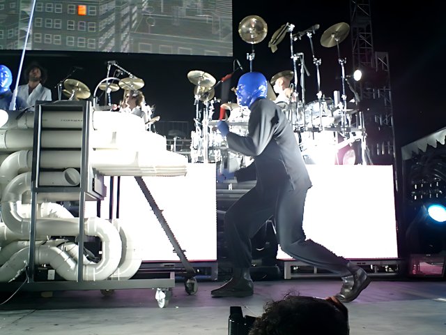 Blue Man Group Rocks the O2 Arena in London