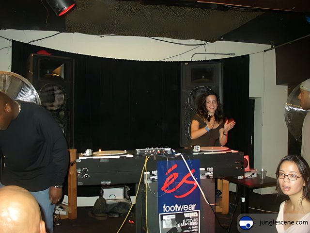 DJ Lady Takes the Stage