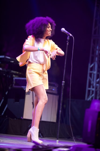 Solange Takes the Stage at Coachella
