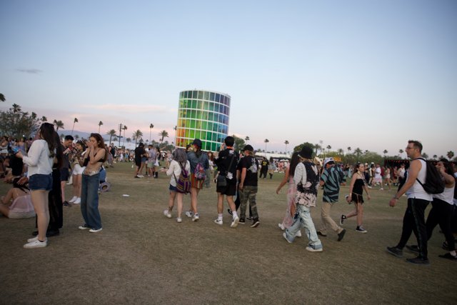 Vibrant Gathering at Coachella 2024: A Spectrum of Styles