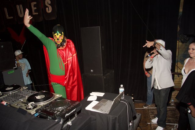 DJ Craze Drops the Beat in Costume