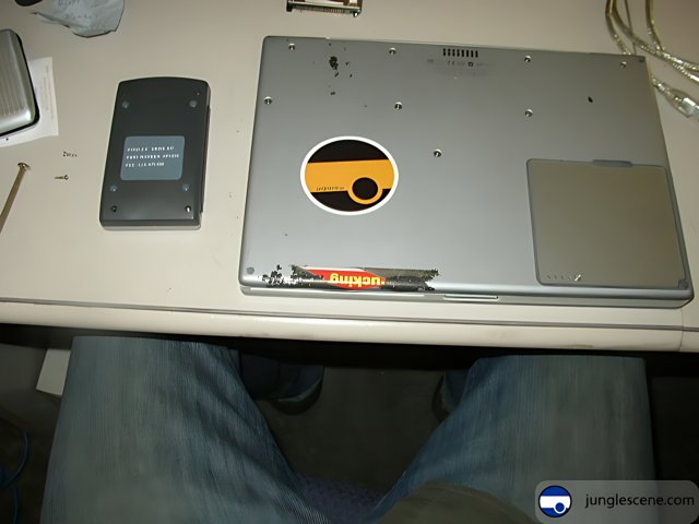 Personal Computer with Stylish Laptop Sticker
