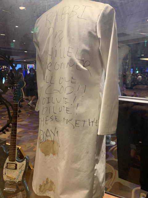 The White Coat with a Message