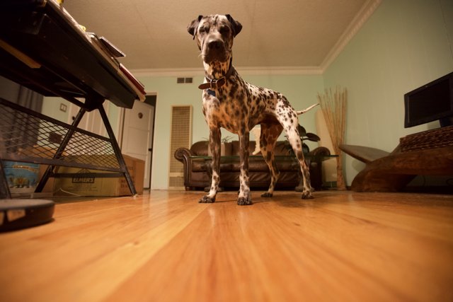 Canine Interiors: A Hardwood Haven