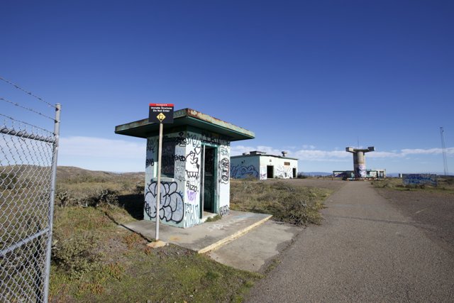 Artistic Isolation - Graffitied Outpost in the Countryside