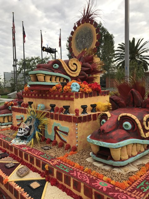 Dragon Float at Grand Park Festival