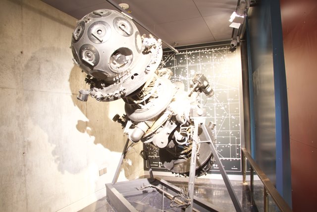 Machine Display at Planetarium Building