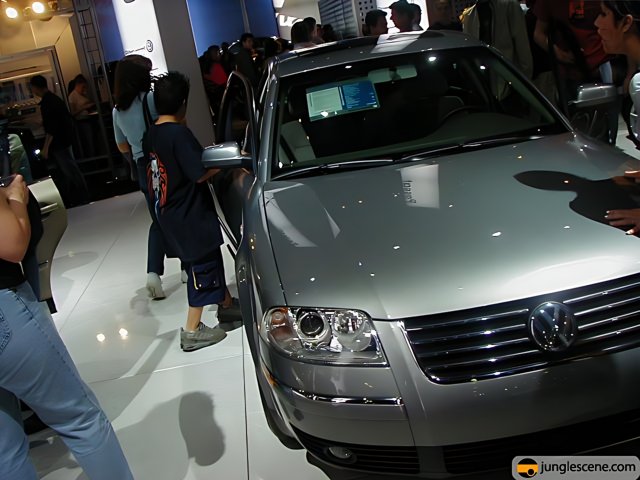 The Volkswagen Showcase at LA Auto Show 2002