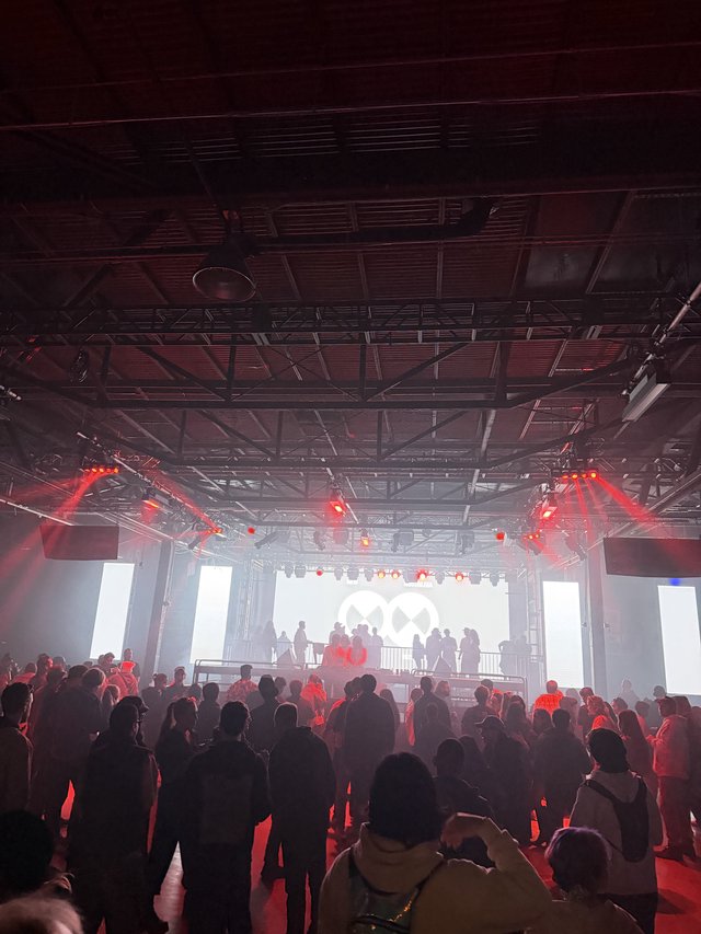Skrillex Electronic Music Performance with Red Stage Lighting