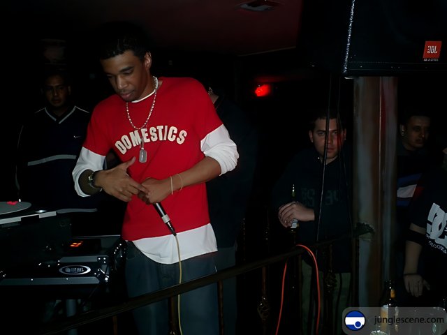 DJ Set in Night Club