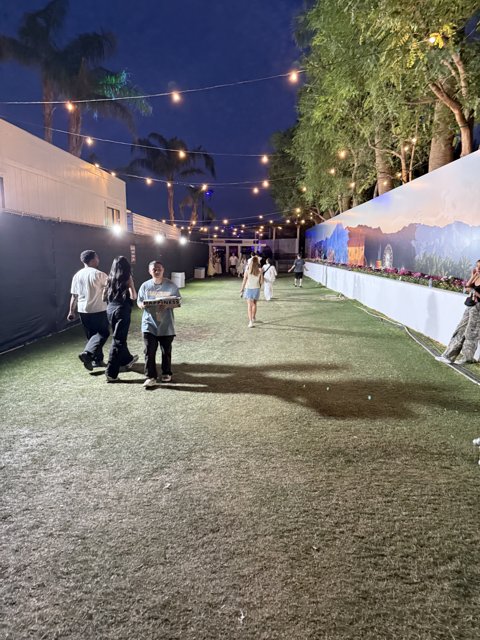 Evening Stroll at Empire Polo Club
