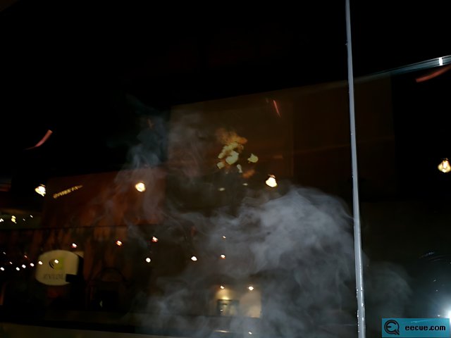 Nighttime Smoke Cloud