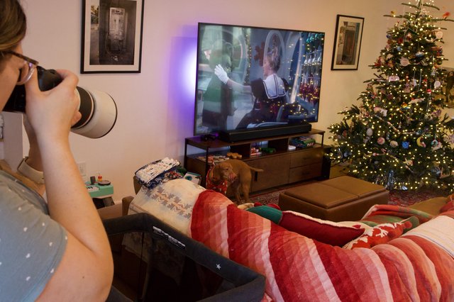 Cozy Christmas Movie Night at Home