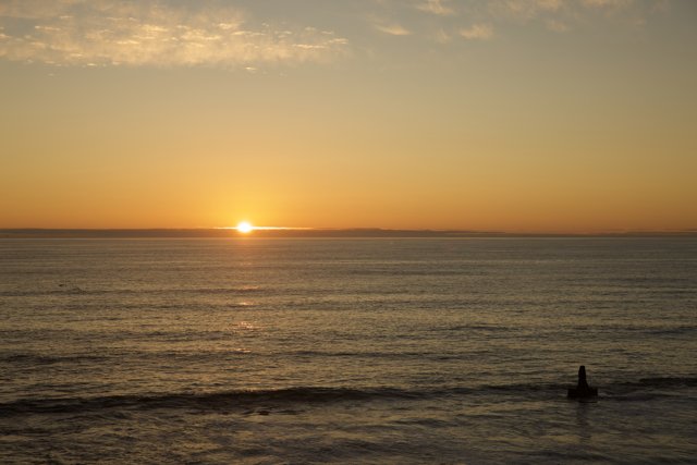 Sunset Surf in Halfmoon Bay