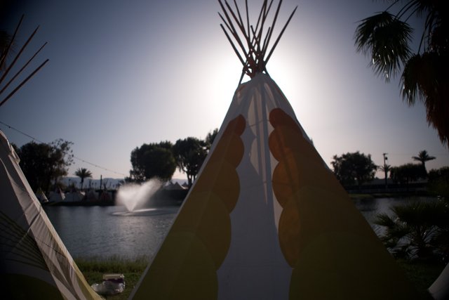 Teepee Oasis by the Lake