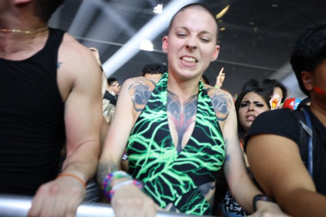 Tattooed Raver Dancing at Wobbleland 2026