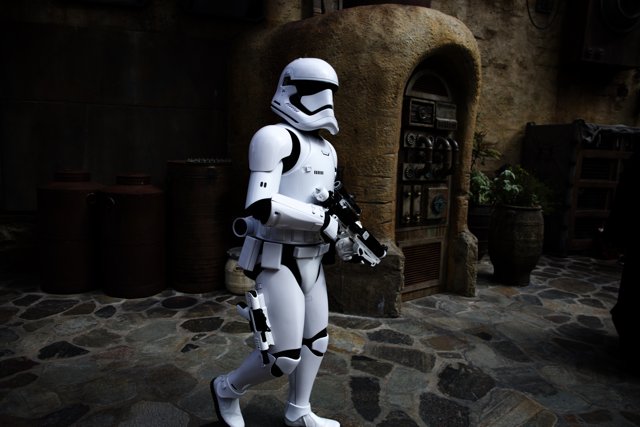 Galactic Patrol on the Streets of Disneyland