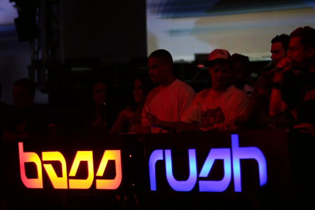Lights, Beats, and People at the First Bassrush Function