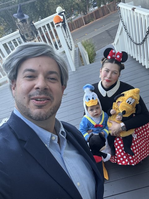 Halloween Porch Portrait