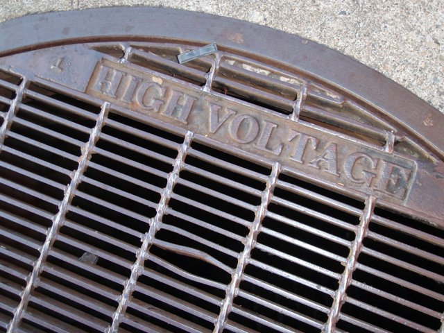 High Voltage Manhole Cover