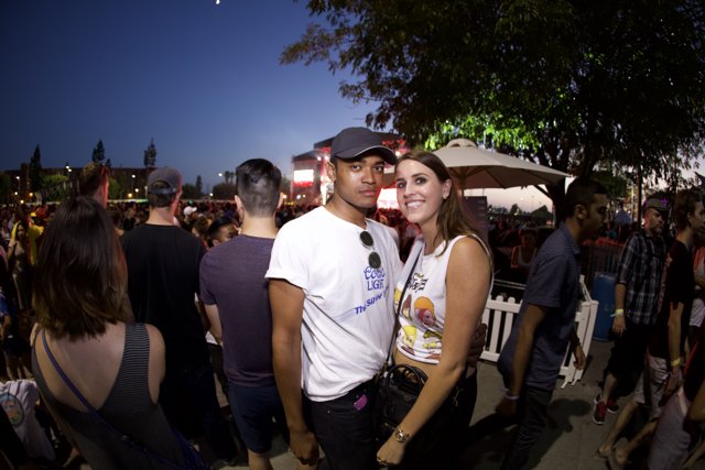 Picture-Perfect Couple at Music Festival