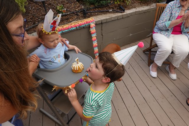 Birthday Joy on the Porch