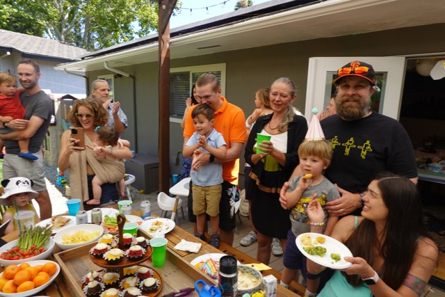 Celebration Feast in Full Swing