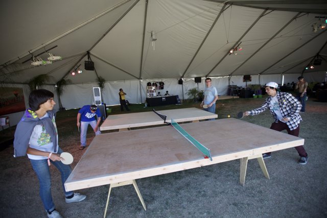 Ping Pong under the Tent