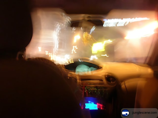 Blurry Night Drive