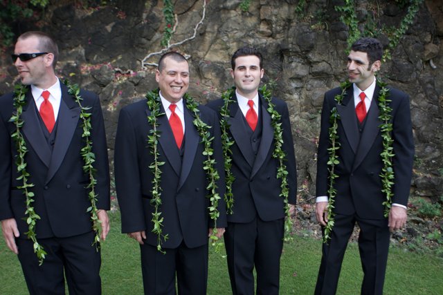 A Hawaiian Wedding with the Boys