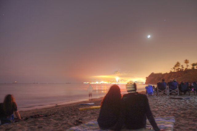 A Night by the Beach