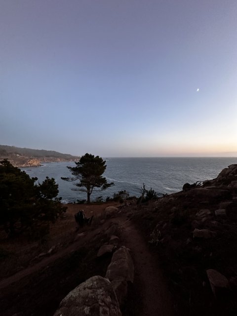 Sunset Serenity at Jenner, California