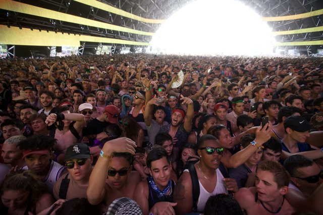 Electric Energy: The Massive Crowd at Coachella