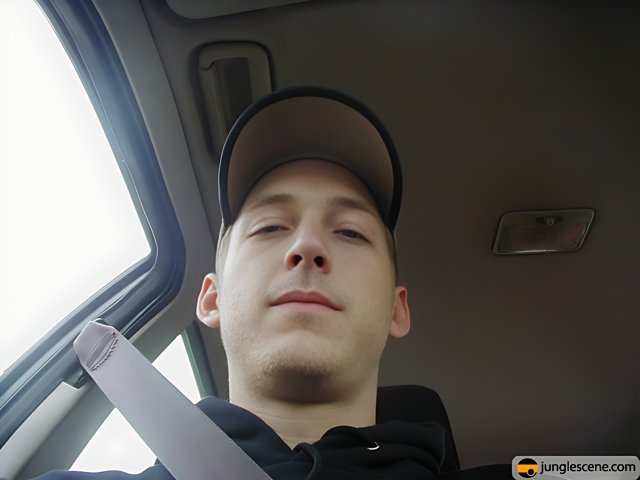 Backseat Selfie