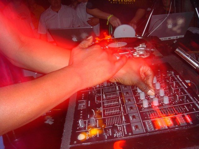 Club Night DJ in Action