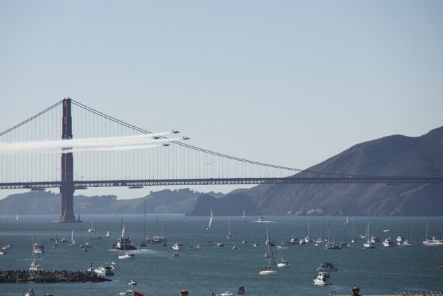 The Resplendent Ballet of Nature & Technology over San Francisco Skies