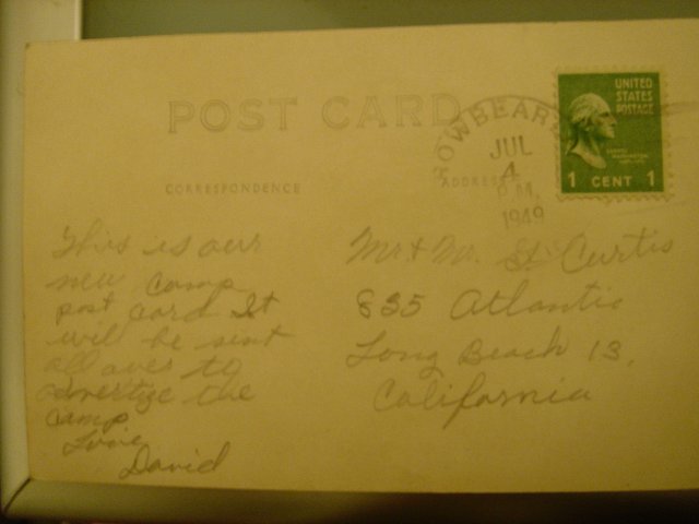 Vintage Postcard From 2004
