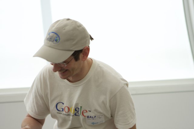 Man in Google Gear