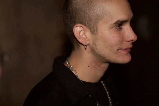 Edgy Male with Piercings