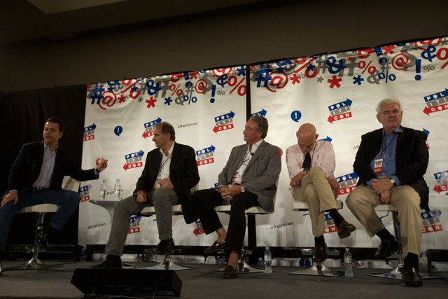 Panel of Men at Politicon Conference