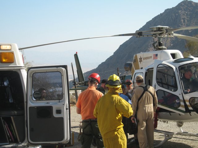Helicopter Workers