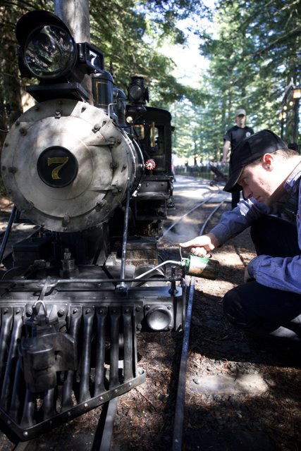 Stoking the Flames of History: Maintenance at Tilden Steam Trains
