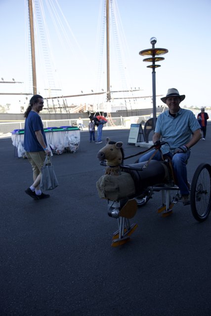 Pedal Power and Creativity at Maker Faire 2025