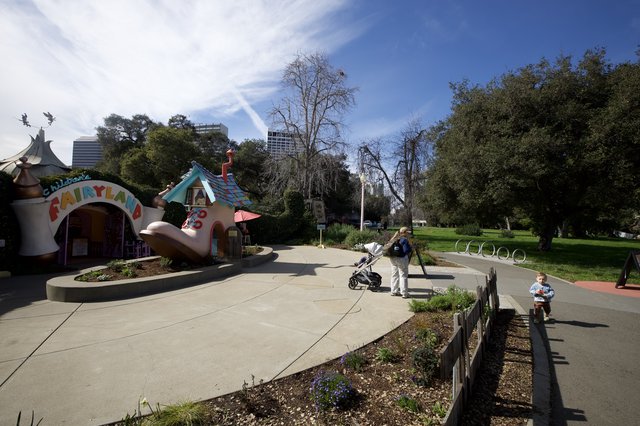Children's Fairyland Entrance at Oakland's Lake Merritt