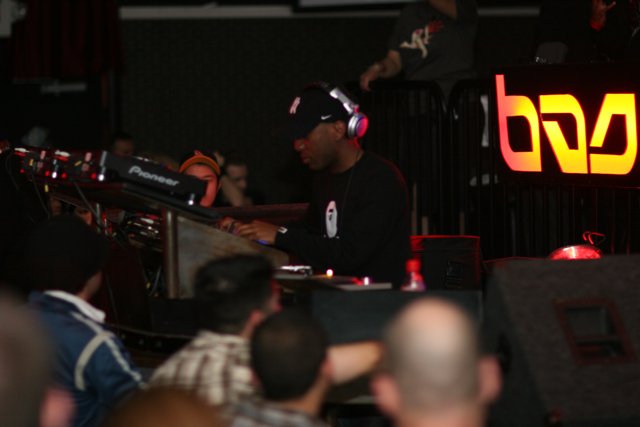DJ Set at an Urban Nightlife Club